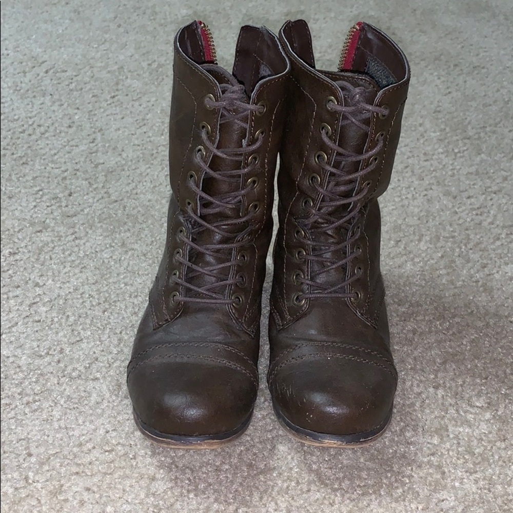 Brown boots
